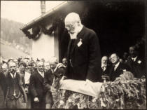 Michael Hainisch als Handelsminister Mai 1930