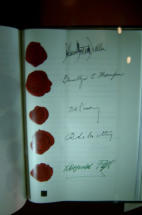 Unterschriften österr. Staatsvertrag 1955