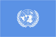 Flagge den UN